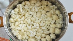 Салат с цветной капустой и сыром