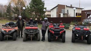 Путешествие в заброшенный поселок Мурзинский на 4 квадрах. Обкатка нового AODES PATHCROSS 800.