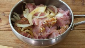 Куриное филе под соусом