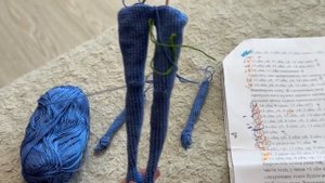 Как я провожу свои дни? Вязальный влог, вяжу куклу