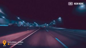 Korea Night Drive – Seoul → Daegu ｜ Lo-Fi, Deep House × 90s R&B ｜ Focus, Drive, Flow