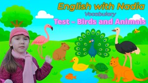 Test Vocabulary Birds and Animals (Eco-Park)