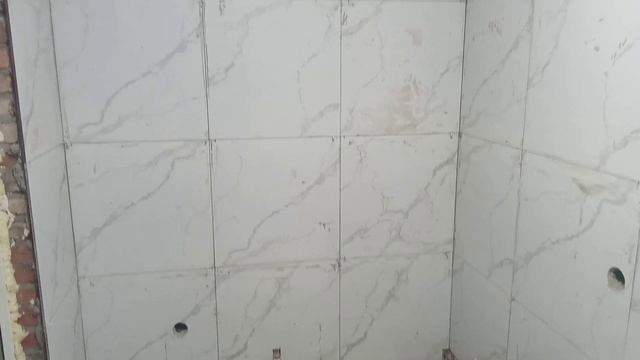 Новый санузел! Укладка плитки в санузле 60/60 см с рисунком. Санузел 26 кв.м. смотреть онлайн