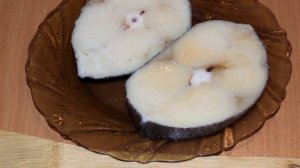 Рыба клыкач на гриле