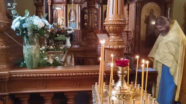 ПОКЛОНЕНИЕ СВ. ПРАВ. АЛЕКСАНДРУ ЧАГРИНСКОМУ: МОЛЕБЕН ПОСЛЕ ЛИТУРГИИ смотреть онлайн