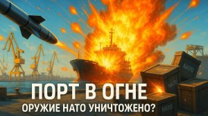🕵️ Раскрыта главная цель удара: Что на самом деле горело в порту Одессы