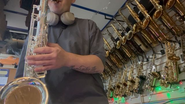 Saxophone Tenor” Vibra VTS-66S” silver смотреть онлайн