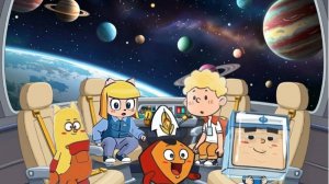 Персонажи *)  ▌ Мультсериал "Приключения капитана Ромбика и команды звездолета "Шарик"