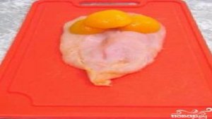 Куриное филе, фаршированное абрикосами и сыром