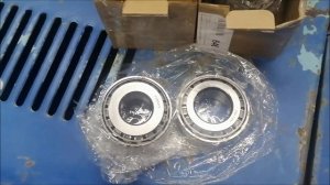 Купил 2 комплекта подшипников в редуктора для снегоболотохода из кузова мотоколяски СЗД