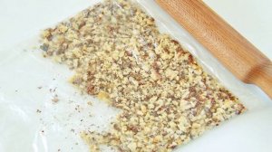 Салат с баклажанами и грецкими орехами