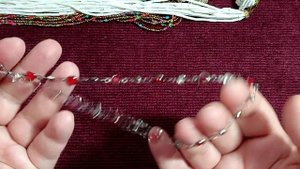266. Винтажная бижутерия. Чешские бусы.