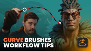 Освойте кисти Curve в ZBrush раз и навсегда! | Советы и лайфхаки для стилизованной детализации