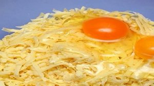 Пирог с сыром и мясом