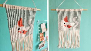 ПАННО "КОТ"🐈 в технике кавандоли | Макраме мастер-класс