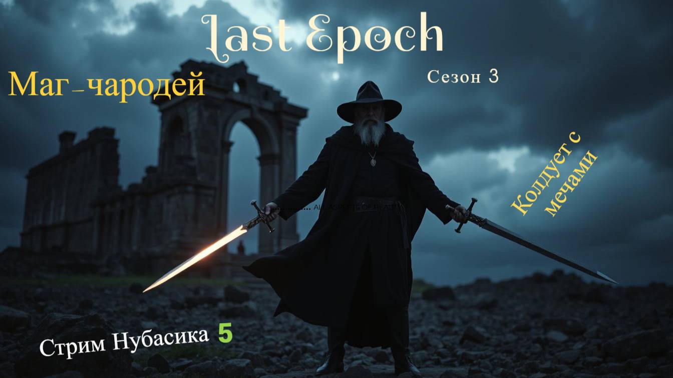 Last Epoch  Стрим нубасика. Маг чародей с 2 мечами!!! стрим 5
