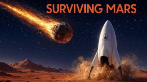 ВЫСАДИЛСЯ на АСТЕРОИД!  Космическая игра SURVIVING MARS #6