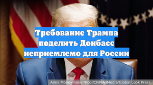 Требование Трампа поделить Донбасс неприемлемо для России