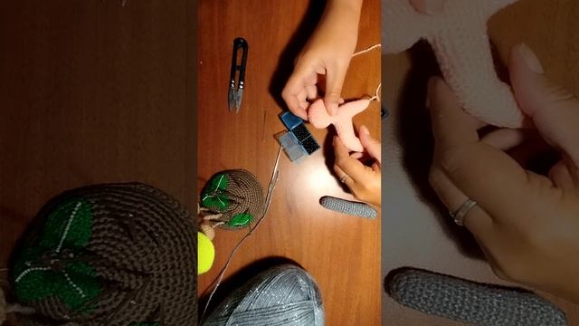 Новогоднее вязание - Лошадка-качалка