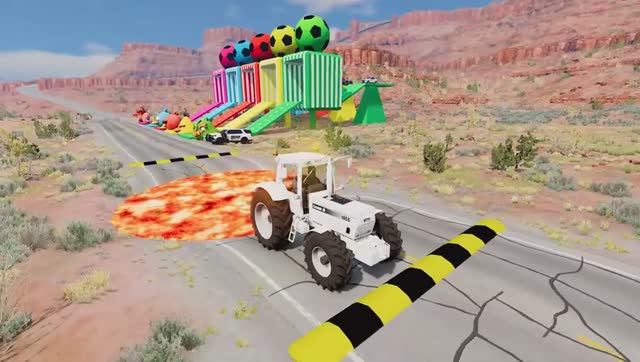 МУЛЬТИК С ПРИКОЛАМИ ПРО МАШИНКИ. СМЕШНЫЕ ЗВУКИ ОТ МАШИНОК. КРАСОЧНЫЙ МУЛЬТИК ДЛЯ ДЕТЕЙ