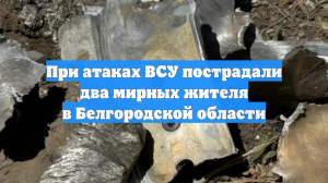 При атаках ВСУ пострадали два мирных жителя в Белгородской области