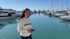 Морской порт. Завтрак в ресторане "Юность у моря". Отель Marina Yacht. Сочи. Октябрь 2025.