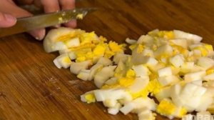 Салат Весенний с крабовыми палочками