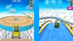 Going Balls  Super Speed run Gameplay New Update Level 1409 to 1412 Goal ball