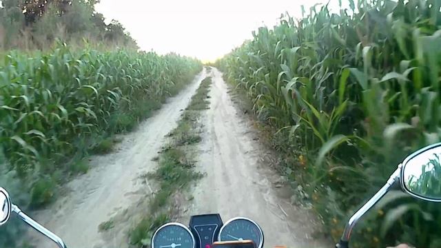 Прокатились на мопеде и электровелосипеде