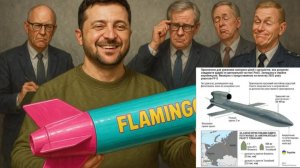 Ракета FP-5 «Фламинго». #Мышык убегает от укроблогера.