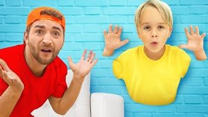 Дети проходят сквозь стенку!
