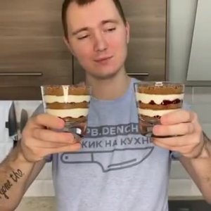 🍫 Шоколадный десерт в стакане