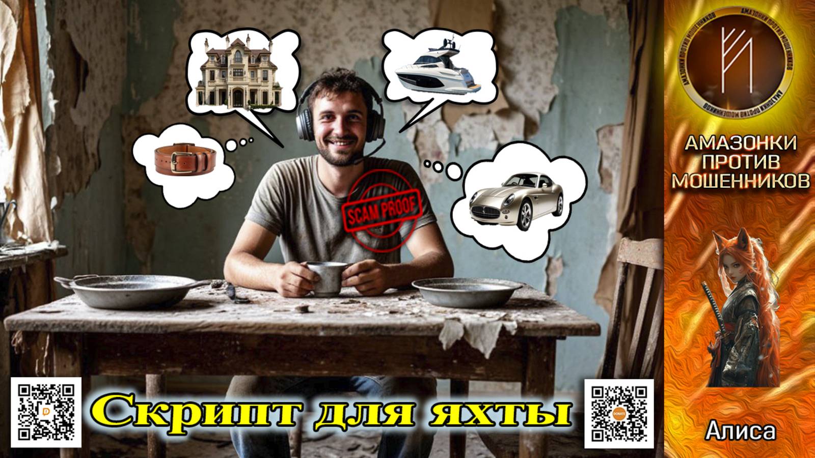 АЛИСА. Нищеброды-недоучки на связи. Телефонное мошенничество