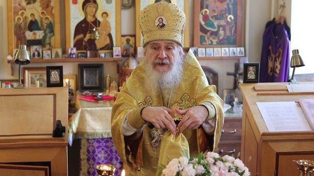 Проповедь епископа Амвросия (Тимрота) в неделю 19-ю по Пятидесятнице, 19 октября 2025 смотреть онлайн