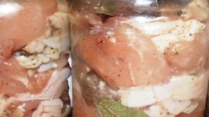 Куриная тушенка в домашних условиях