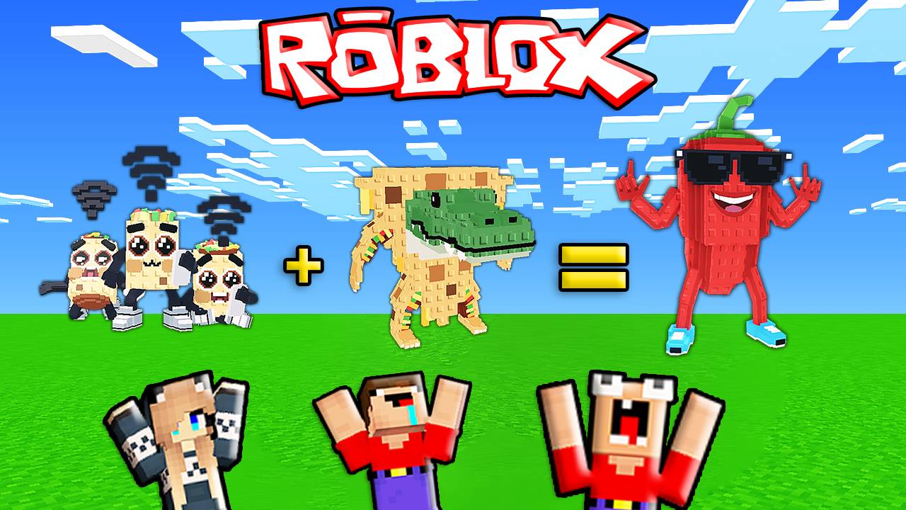 2 НУБА И ДЕВУШКА ПРО СМЕШИВАЮТ БРЕЙНРОТОВ В РОБЛОКС смотреть онлайн