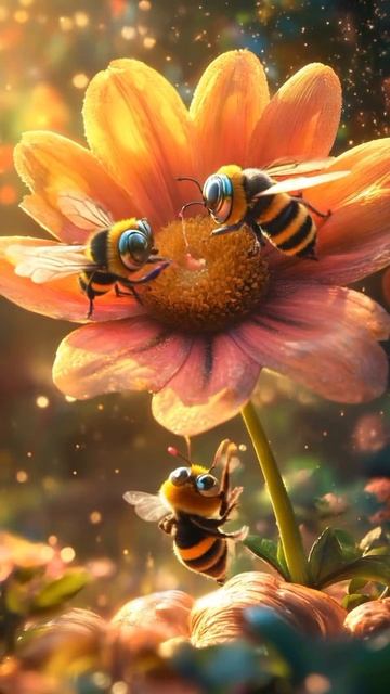 #видеооткрытка #пчёлка #katyboro #shortvideo #shorts #short #video #viralvideo #рутуб