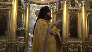 Проповедь иеромонаха Пантелеимона на 19-ю неделю по Пятидесятнице