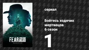 Бойтесь ходячих мертвецов 6 сезон 1 серия «Конец это только начало» (сериал, 2020)