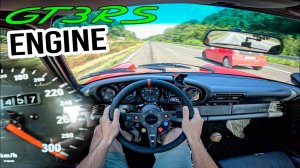 Винтажный 964. Современное сердце от GT3 RS. ОН СДЕЛАЛ 300 КМ/Ч на АВТОБАНЕ AutoTopNL
