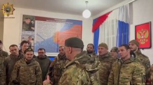 Апти Алаудинов "АХМАТ". Напутственные слова перед операцией "Поток"