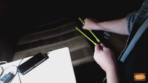 Жгут на рогатке.
