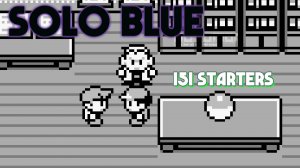 Pokemon Solo Blue — взлом GB ROM, 151 стартовый персонаж в игре за реальные деньги, только один поке