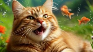 Классное видео о рыжем коте  - 353 выпуск  : очарованье