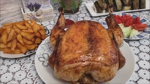 Запеченная курица с картофелем в духовке\ВКУСНЕЕ вы не пробовали\Ужин в духовке быстро и вкусно