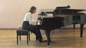 Анастасия Андреева. С.Рахманинов. Вальс из цикла "Салонные пьесы"