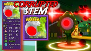 CORRUPTED STEM - НЕПОНЯТНЫЙ ЛАЗЕР СО СВОИМИ ПРОБЛЕМАМИ! | GARDEN TOWER DEFENSE ROBLOX!