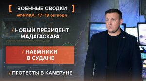 Новый президент Мадагаскара. Наемники в Судане. Протесты в Камеруне