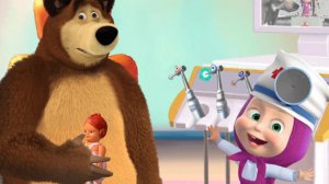 МАША И МЕДВЕДЬ. МАША ДАНТИСТ