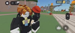 Кидаем друг друга в Роблокс. 🤣